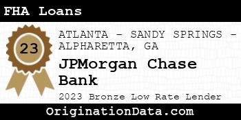 JPMorgan Chase Bank FHA Loans bronze
