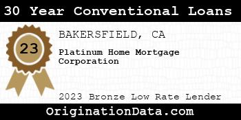Platinum Home Mortgage Corporation 30 Year Conventional Loans bronze