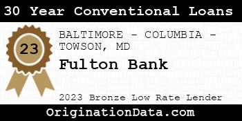 Fulton Bank 30 Year Conventional Loans bronze