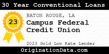 Campus Federal Credit Union 30 Year Conventional Loans gold