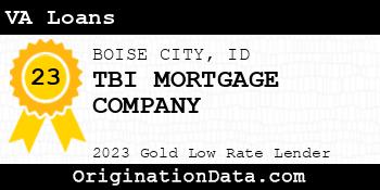 TBI MORTGAGE COMPANY VA Loans gold