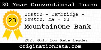 MountainOne Bank 30 Year Conventional Loans gold