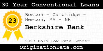 Berkshire Bank 30 Year Conventional Loans gold
