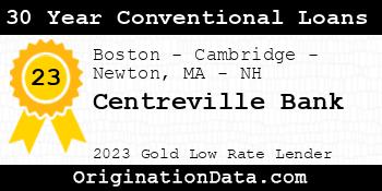 Centreville Bank 30 Year Conventional Loans gold