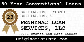 PENNYMAC LOAN SERVICES 30 Year Conventional Loans bronze