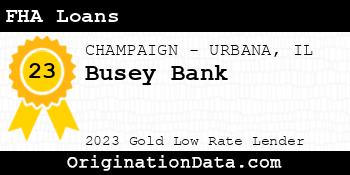 Busey Bank FHA Loans gold