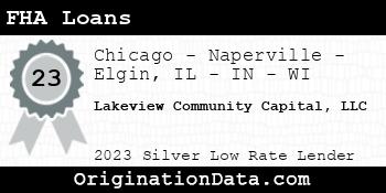 Lakeview Community Capital FHA Loans silver