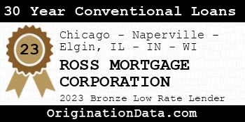 ROSS MORTGAGE CORPORATION 30 Year Conventional Loans bronze