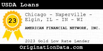 AMERICAN FINANCIAL NETWORK USDA Loans gold