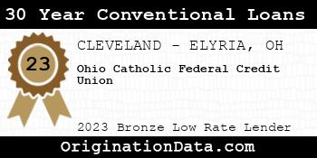 Ohio Catholic Federal Credit Union 30 Year Conventional Loans bronze
