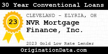 NVR Mortgage Finance 30 Year Conventional Loans gold