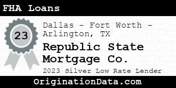 Republic State Mortgage Co. FHA Loans silver