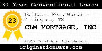 CLM MORTGAGE INC 30 Year Conventional Loans gold