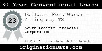 South Pacific Financial Corporation 30 Year Conventional Loans silver