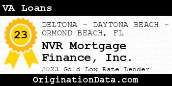NVR Mortgage Finance VA Loans gold