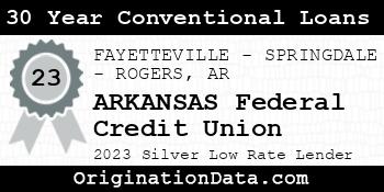 ARKANSAS Federal Credit Union 30 Year Conventional Loans silver