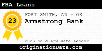Armstrong Bank FHA Loans gold