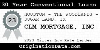 CLM MORTGAGE INC 30 Year Conventional Loans silver