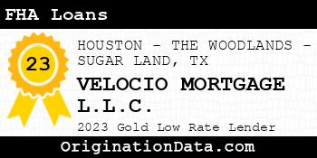 VELOCIO MORTGAGE FHA Loans gold