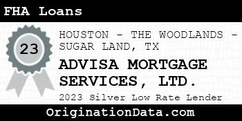 ADVISA MORTGAGE SERVICES LTD. FHA Loans silver