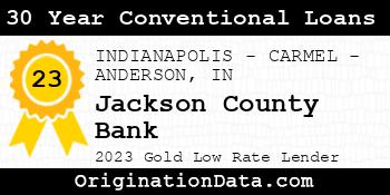 Jackson County Bank 30 Year Conventional Loans gold