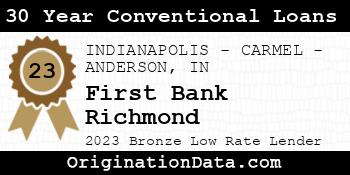 First Bank Richmond 30 Year Conventional Loans bronze
