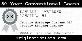 Century Mortgage Company DBA Century Lending Company 30 Year Conventional Loans silver
