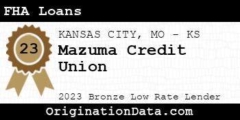 Mazuma Credit Union FHA Loans bronze