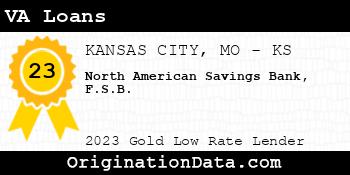 North American Savings Bank F.S.B. VA Loans gold