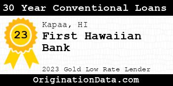 First Hawaiian Bank 30 Year Conventional Loans gold