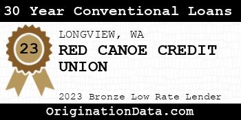 RED CANOE CREDIT UNION 30 Year Conventional Loans bronze
