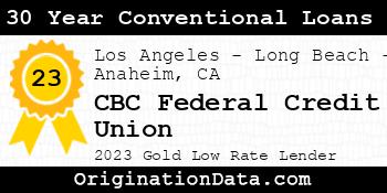 CBC Federal Credit Union 30 Year Conventional Loans gold