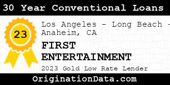 FIRST ENTERTAINMENT 30 Year Conventional Loans gold