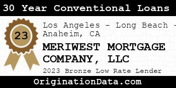 MERIWEST MORTGAGE COMPANY 30 Year Conventional Loans bronze