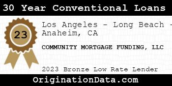 COMMUNITY MORTGAGE FUNDING 30 Year Conventional Loans bronze