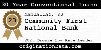 Community First National Bank 30 Year Conventional Loans bronze