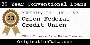 Orion Federal Credit Union 30 Year Conventional Loans bronze