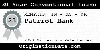 Patriot Bank 30 Year Conventional Loans silver