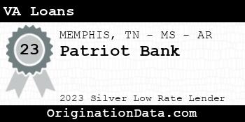 Patriot Bank VA Loans silver