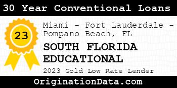 SOUTH FLORIDA EDUCATIONAL 30 Year Conventional Loans gold