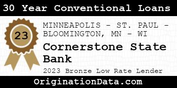 Cornerstone State Bank 30 Year Conventional Loans bronze