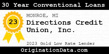 Directions Credit Union 30 Year Conventional Loans gold