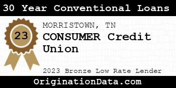 CONSUMER Credit Union 30 Year Conventional Loans bronze