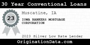 IOWA BANKERS MORTGAGE CORPORATION 30 Year Conventional Loans silver