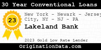 Lakeland Bank 30 Year Conventional Loans gold