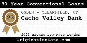 Cache Valley Bank 30 Year Conventional Loans bronze