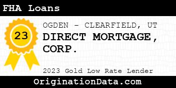 DIRECT MORTGAGE CORP. FHA Loans gold