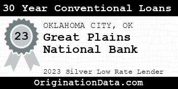 Great Plains National Bank 30 Year Conventional Loans silver