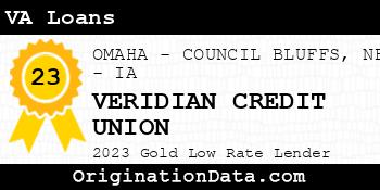 VERIDIAN CREDIT UNION VA Loans gold