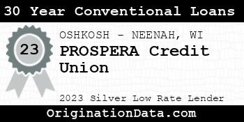 PROSPERA Credit Union 30 Year Conventional Loans silver